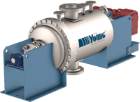 The Young Industries Horizontal Blender